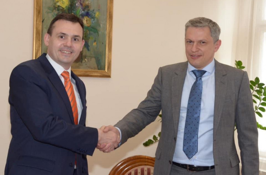 A fehérorosz nagykövettel tárgyalt Németh Zoltán, a Megyei Önkormányzat elnöke
