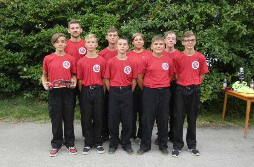 Szakmai táborban vettek részt a csornai ÖTE ifjúsági tűzoltói 