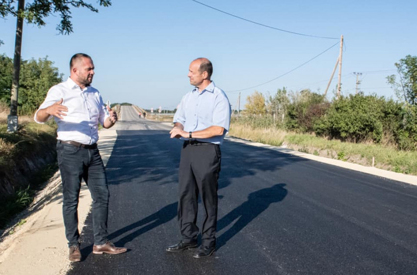 Elkészült a Barbacsot Csornával összekötő út rosszabbik szakasza