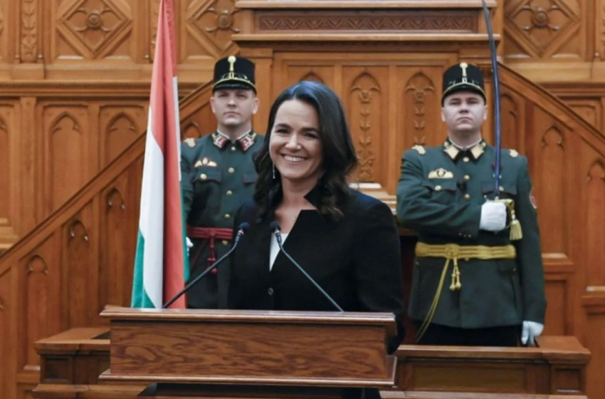 Novák Katalin nyilvánosságra hozta, kik segítik majd államfői munkáját