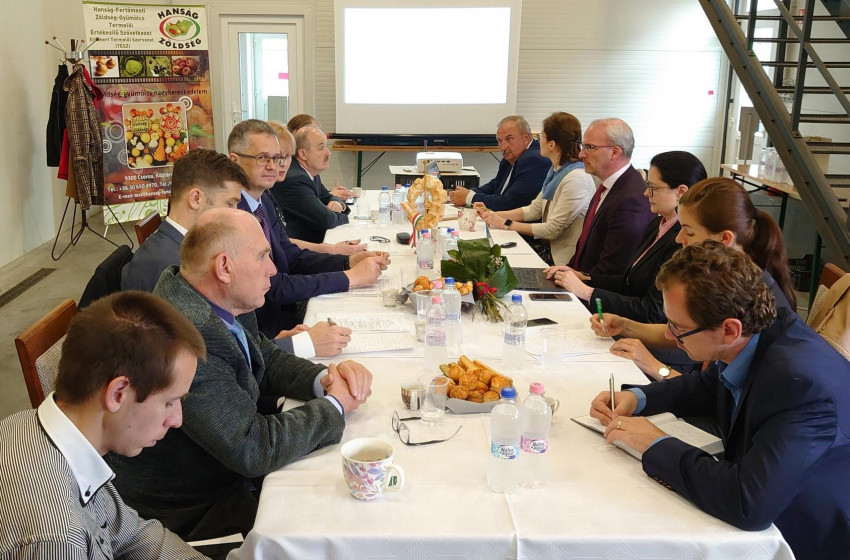 Közös Agrárpolitika Stratégiai Tervről tárgyaltak Csornán a szlovák-magyar államtitkári találkozón