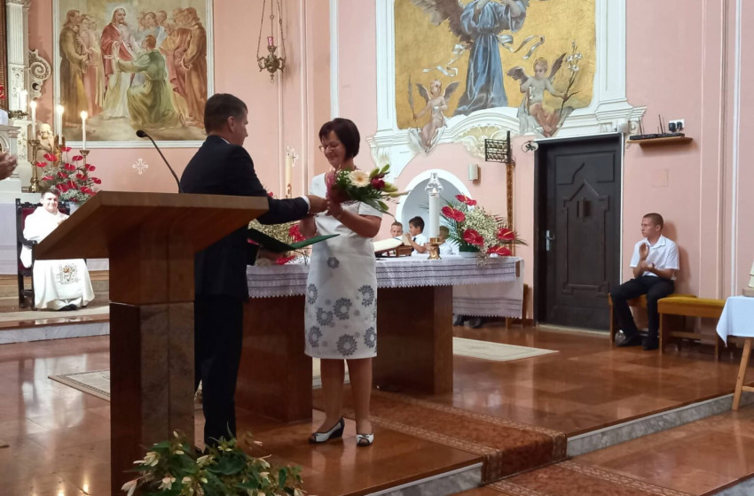 Pedagógus Szolgálati Emlékérmet kapott Kapuváron Nagy-Kutasi Katalin tanárnő