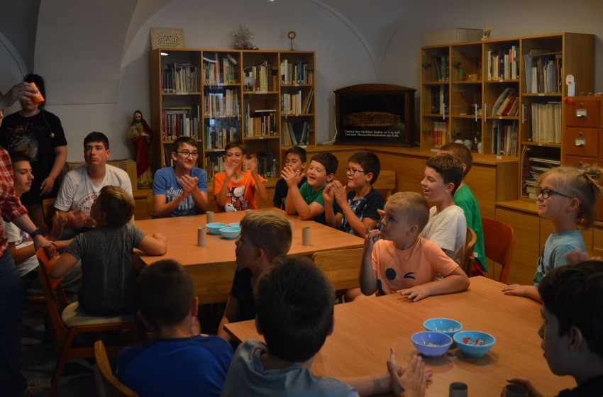 A csornai sakktáborosok látogatták meg a múzeumot 