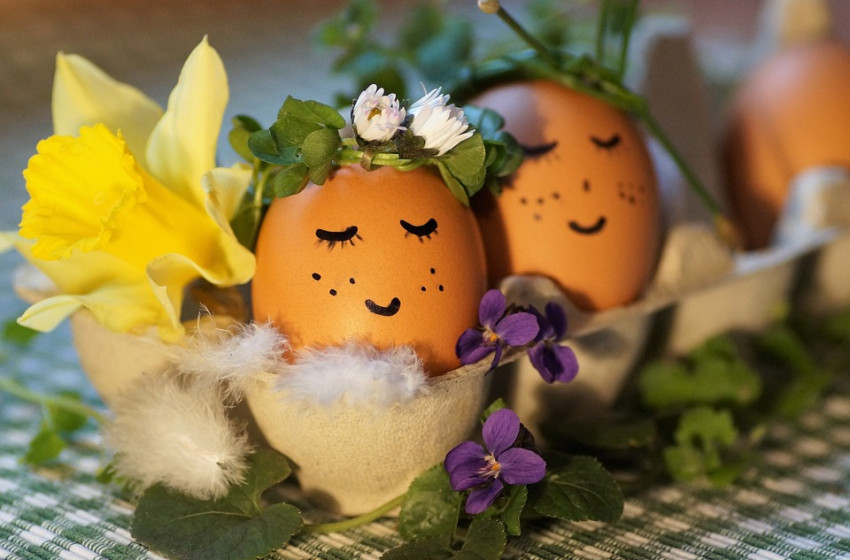 Ötletes és csodaszép húsvéti tojás, ha a gyerekkel készülsz az ünnepekre: gyorsan elkészülnek