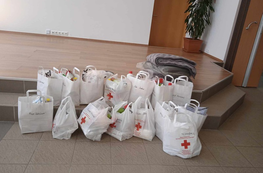 Több családnak segített a Magyar Vöröskereszt Győrsövényházán
