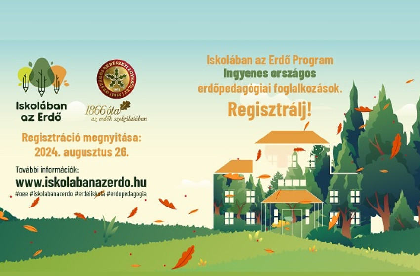 Rábaköz iskolái - Ne hagyja ki az új erdei pedagógiai program lehetőségét