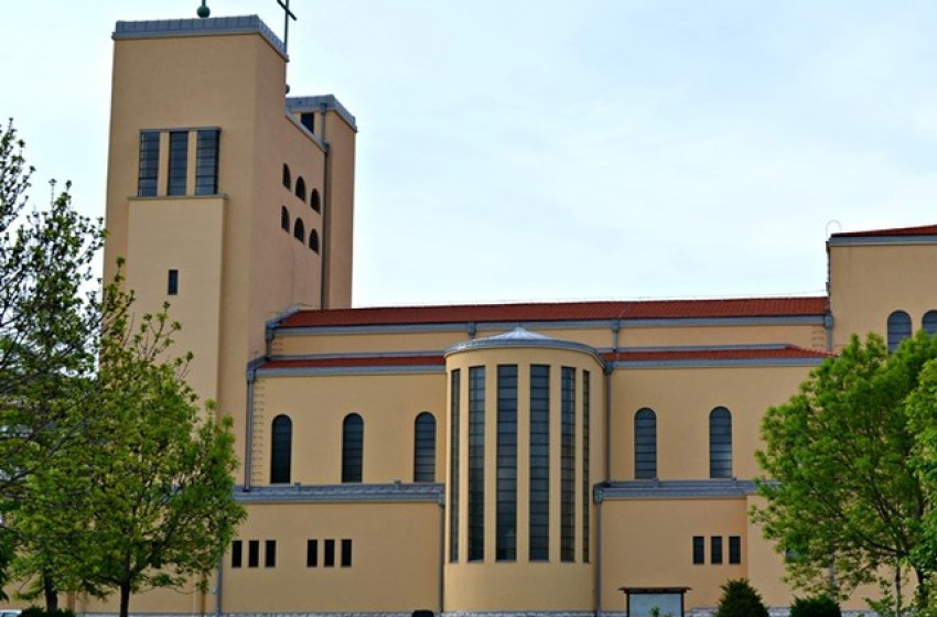 Ünnepi szentmise a csornai Jézus Szíve templomban