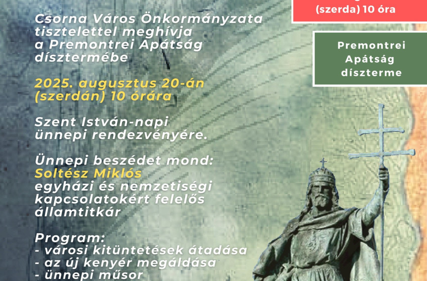 Városi ünnepség Csornán