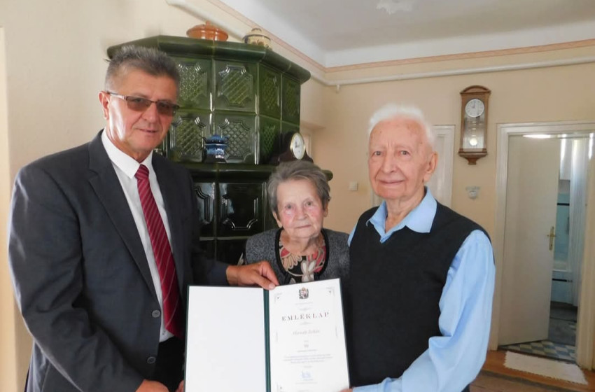 90. születésnapját ünnepelte Horváth Zoltán vicai lakos