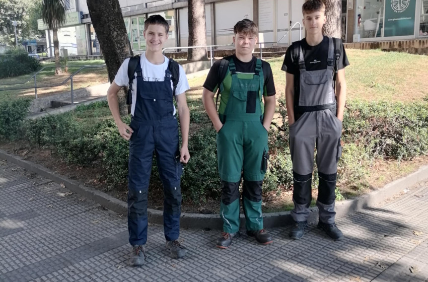 Csukásos diákok Portugáliában – Erasmus+ szakmai gyakorlat Bragában