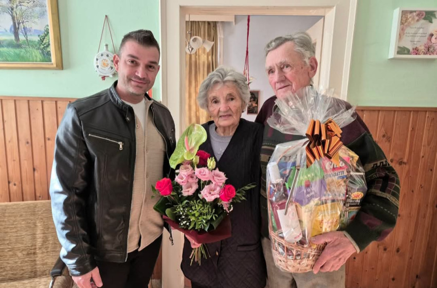 65 év szeretetben – Németh Elek és Takács Ilona köszöntése Rábapordányban