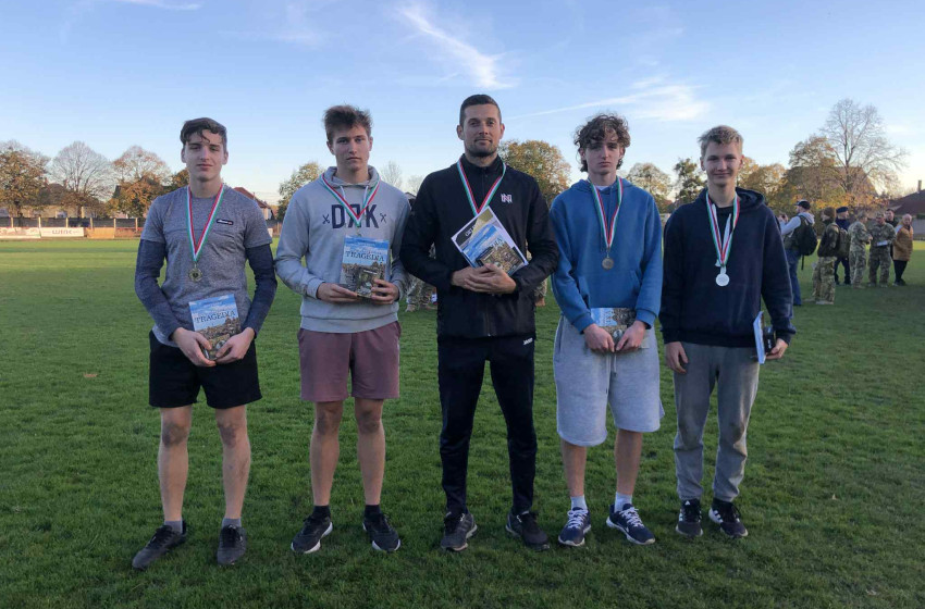 Ezüstérem a Haditorna megyei döntőjén