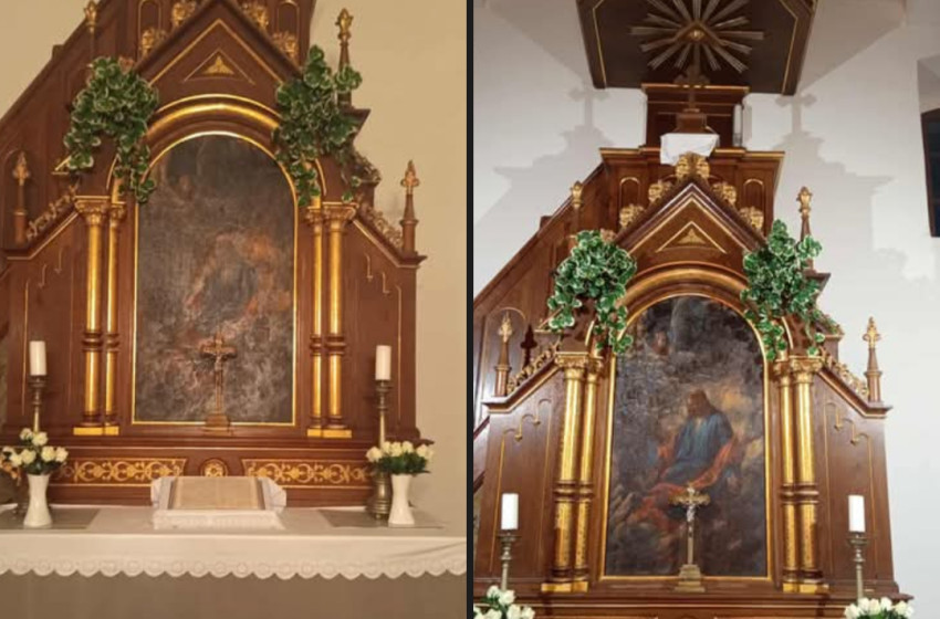 Új belső világítás készült el a Szilsárkányi Evangélikus templomban