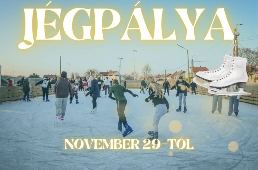 Csornán hamarosan megnyílik a jégpálya