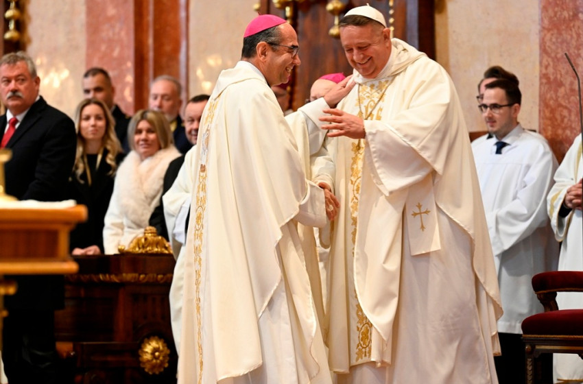 Szent Márton ünnepe Szombathelyen – Az ünnepi szentmise főcelebránsa Fazakas Márton csornai premontrei apát volt