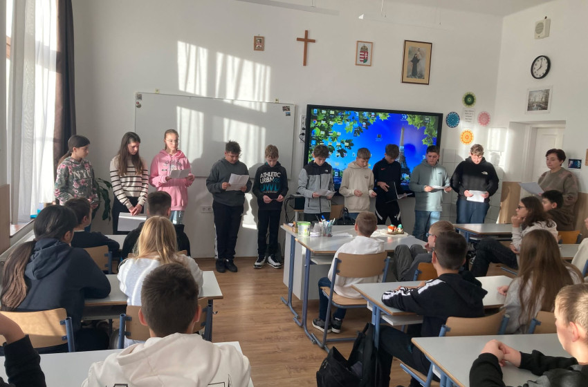 Mikes Kelemen levelei elevenedtek meg a II. Rákóczi Ferenc Katolikus Iskolában