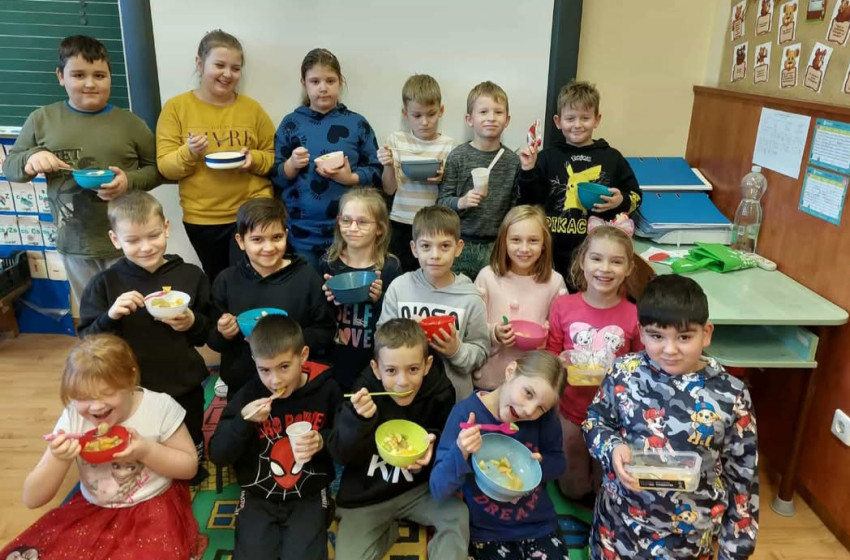 Egészségnapot tartottak novemberben a Széchenyi Iskolában