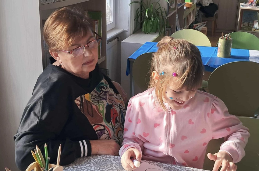 Téli bütykölde várta a csornai gyerekeket