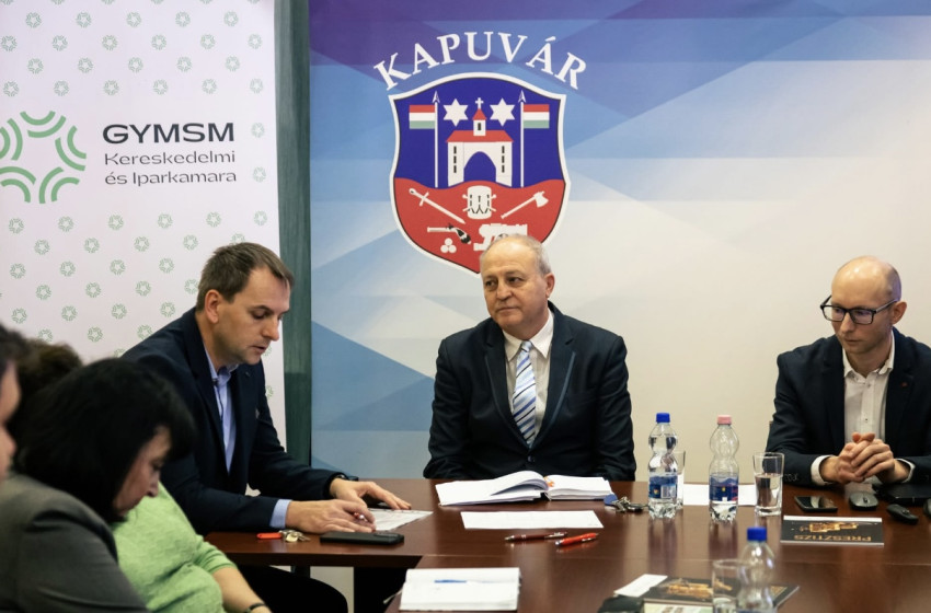 Gazdaságfejlesztési párbeszéd Kapuváron - közös gondolkodás a Fertő-Rábaköz jövőjéről