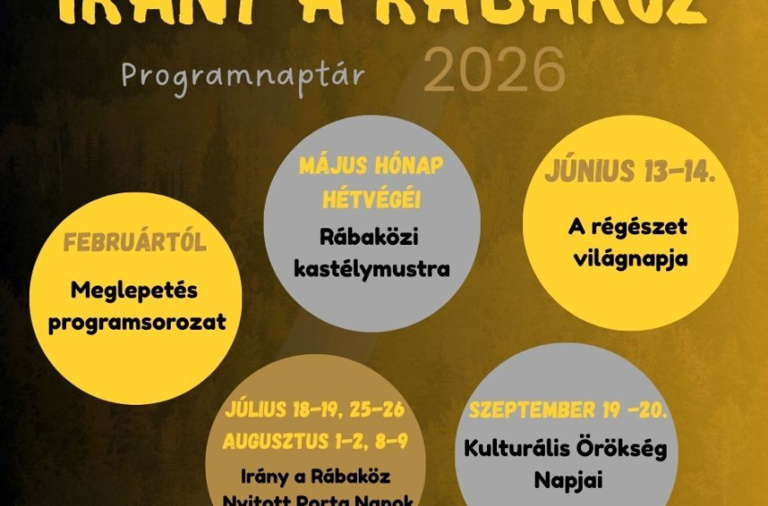 Irány a Rábaköz – gazdag programsorozat 2026-ban