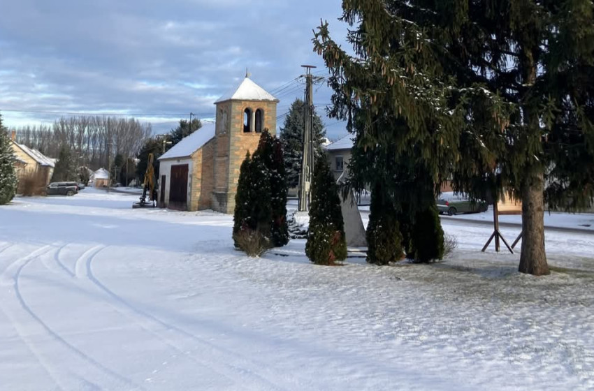 Havas újévre ébredt Győrsövényház