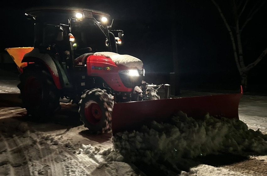 Újév reggelén is a lakosság szolgálatában Szilban