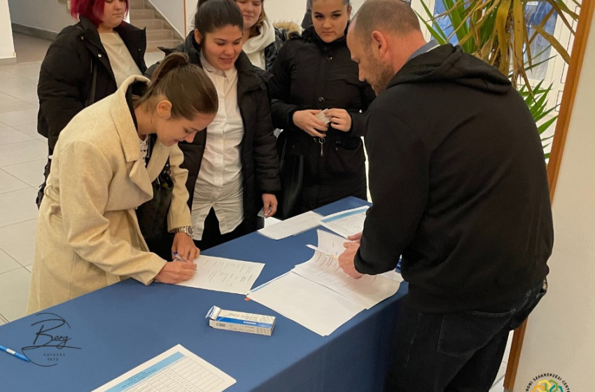 A Berg Gusztáv Szakképző Iskola tanulói a Szakma Kiváló Tanulója Verseny elődöntőjén