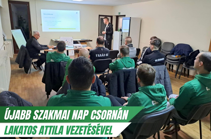 Újabb szakmai nap Csornán