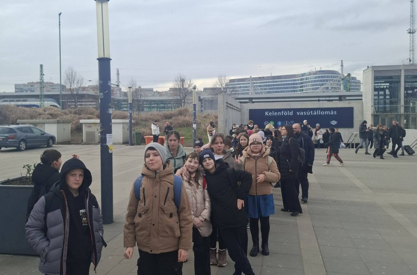 Budapesti kiránduláson jártak 5.A és 5.B osztályos tanulók