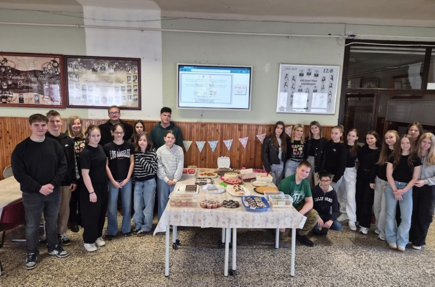 Pi-napi süti- és matematikaverseny a kapuvári Páli Szent Vince Katolikus Iskolában