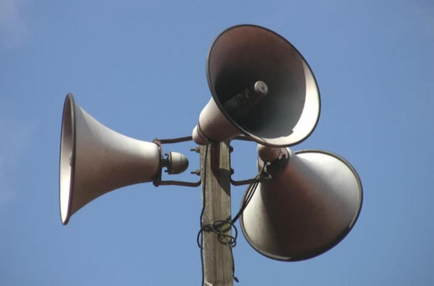 Katasztrófavédelmi szemle és szirénapróba Hövejen