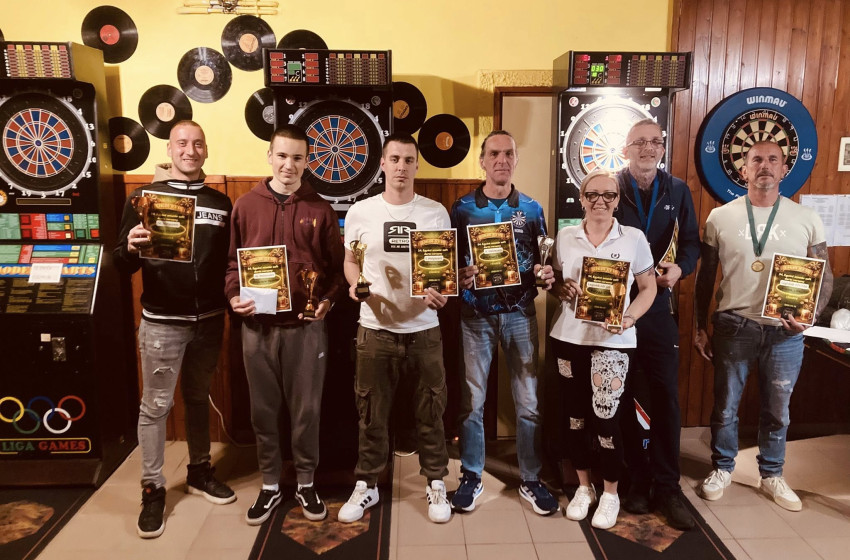 Baranyai Máté nyerte az 54. Amatőr Soft Darts Versenyt Csornán