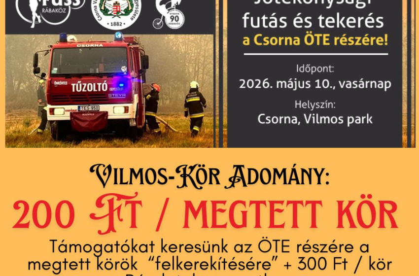 FussRábaköz: Szponzorokat keresnek jótékonysági sporteseményhez Csornán