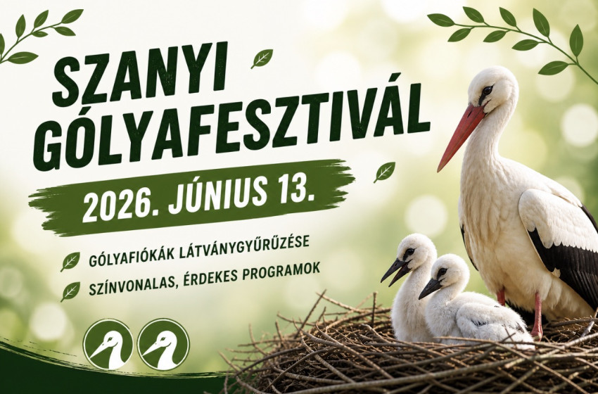 Ötödik alkalommal rendezik meg a Szanyi Gólyafesztivált