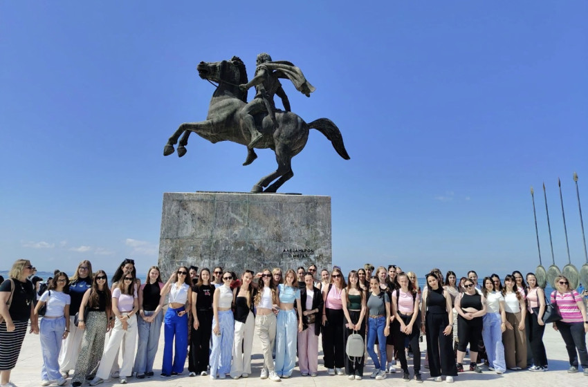 Thesszalonikiben jártak a hunyadis diákok az Erasmus program keretében