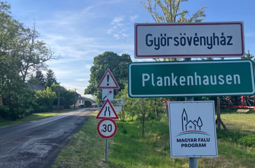 Útfelújítás Győrsövényházon