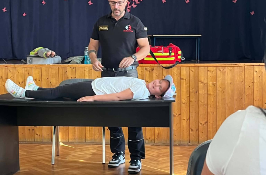 Elsősegély-képzés segítette a biztonságosabb mindennapokat Barbacson