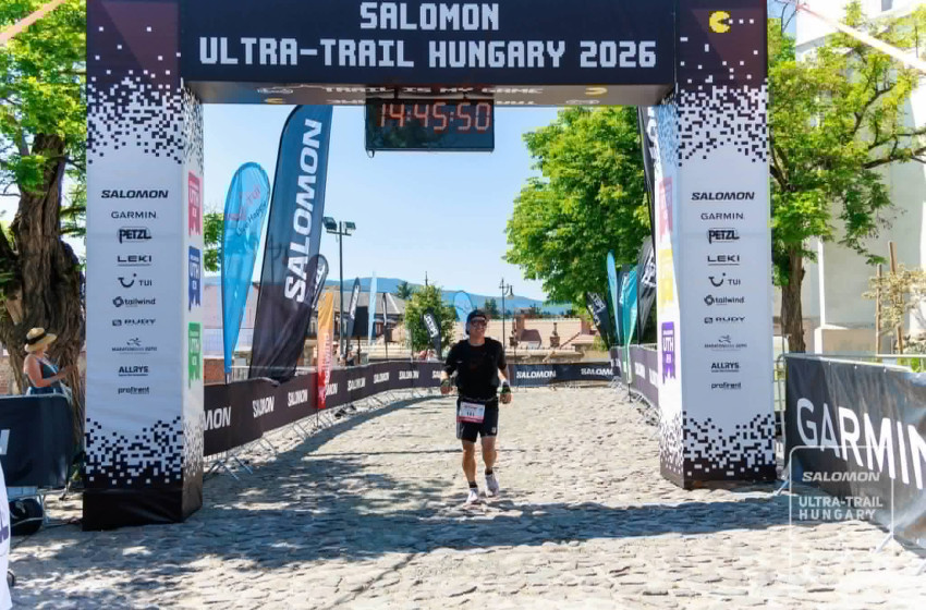 Elképesztő teljesítményt nyújtott a rábaközi futó a Salomon Ultra-Trail Hungary versenyén 