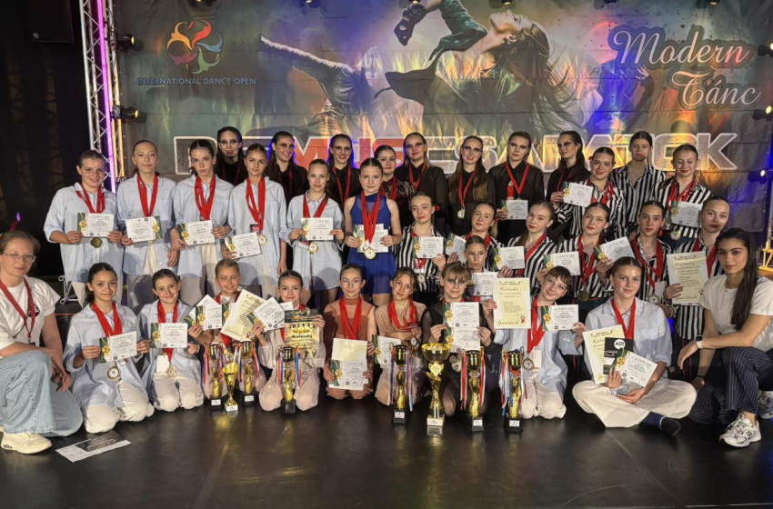Sikeresen szerepelt a Movement Dance School a dabasi országos táncversenyen 