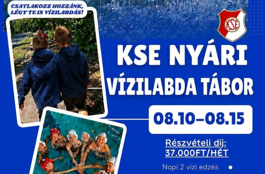 Nyári vízilabdatábor várja a fiatalokat Kapuváron
