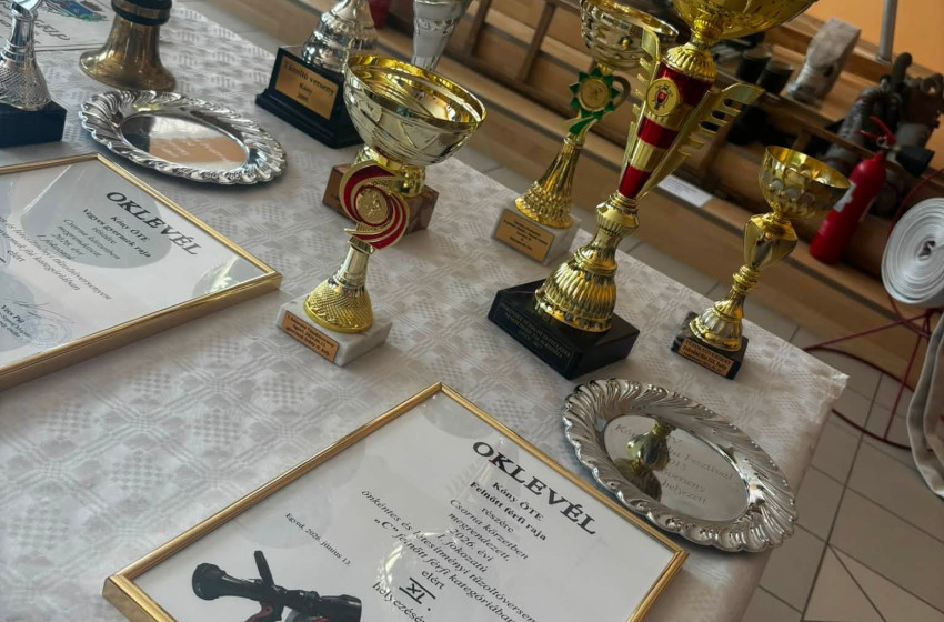 Egy hétig még látogatható a Kónyi Önkéntes Tűzoltó Egyesület kiállítása