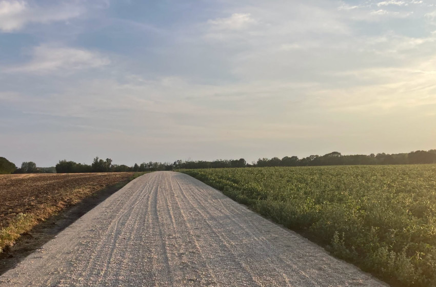 Csaknem 80 millió forintból újult meg a külterületi út Győrsövényházon