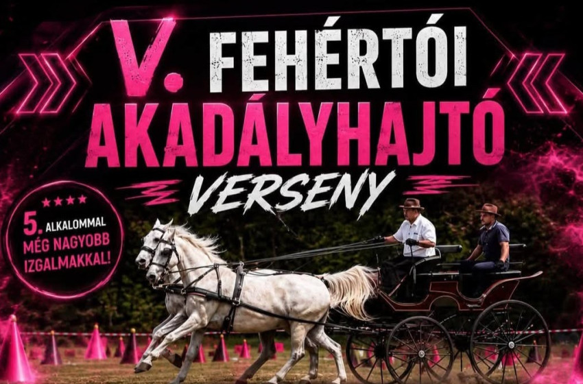 V. Fehértói Akadályhajtó Verseny – Izgalmas lovassporti nap várja az érdeklődőket