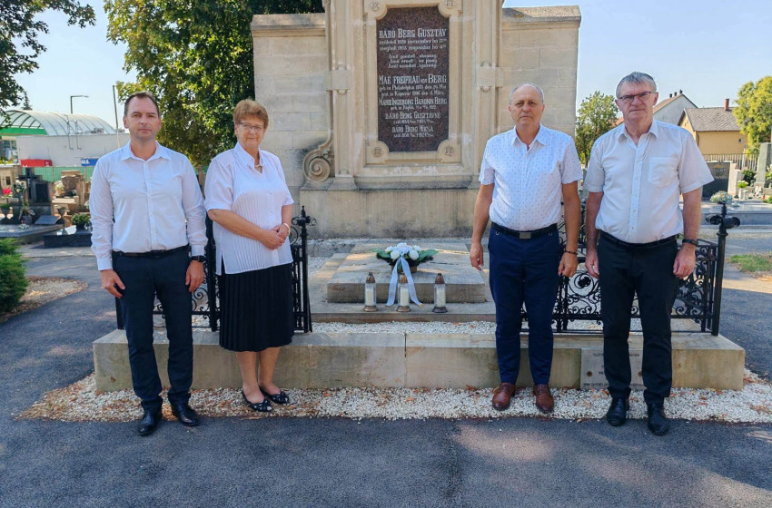 Kapuvár Széchenyijére emlékeztek halálának 123. évfordulóján