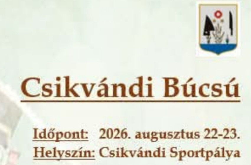 Búcsú Csikvándon