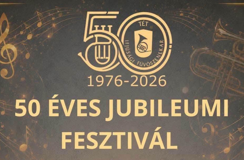 Félévszázados jubileumát ünnepli a Téti Ifjúsági Fúvószenekar