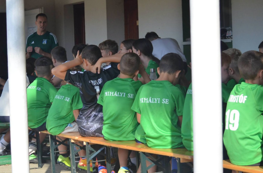 Mozgalmas első nappal kezdődött a Nyári UP focitábor