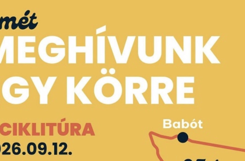 Ismét „Meghívunk egy körre” – 25 kilométeres biciklitúra indul Mihályiból