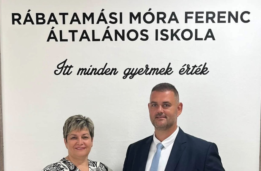 Megújult környezetben kezdődik a tanév a rábatamási Móra Ferenc Általános Iskolában