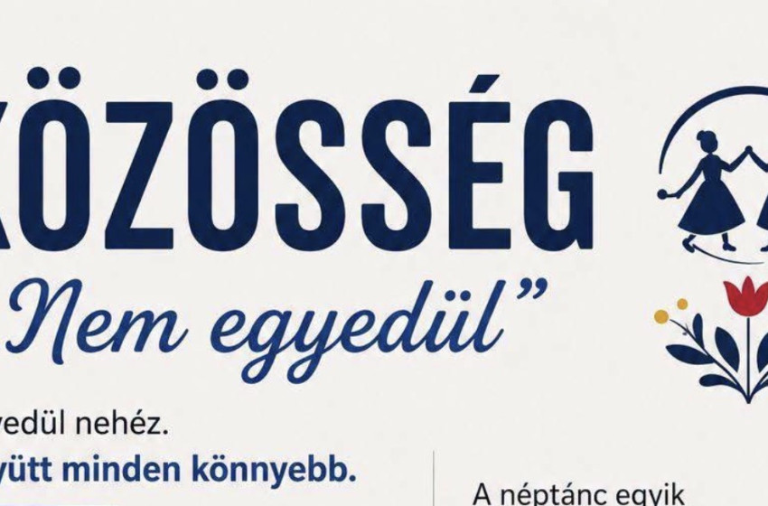 „Nem egyedül” – a közösség erejére hívja fel a figyelmet a Barsi művészeti iskola